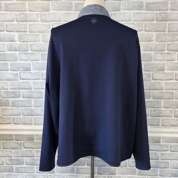 Peter Millar Jacket Men's Hyperlight Weld Elite Hybrid Half-Zip Pullover L Camo - Picture 4 of 7